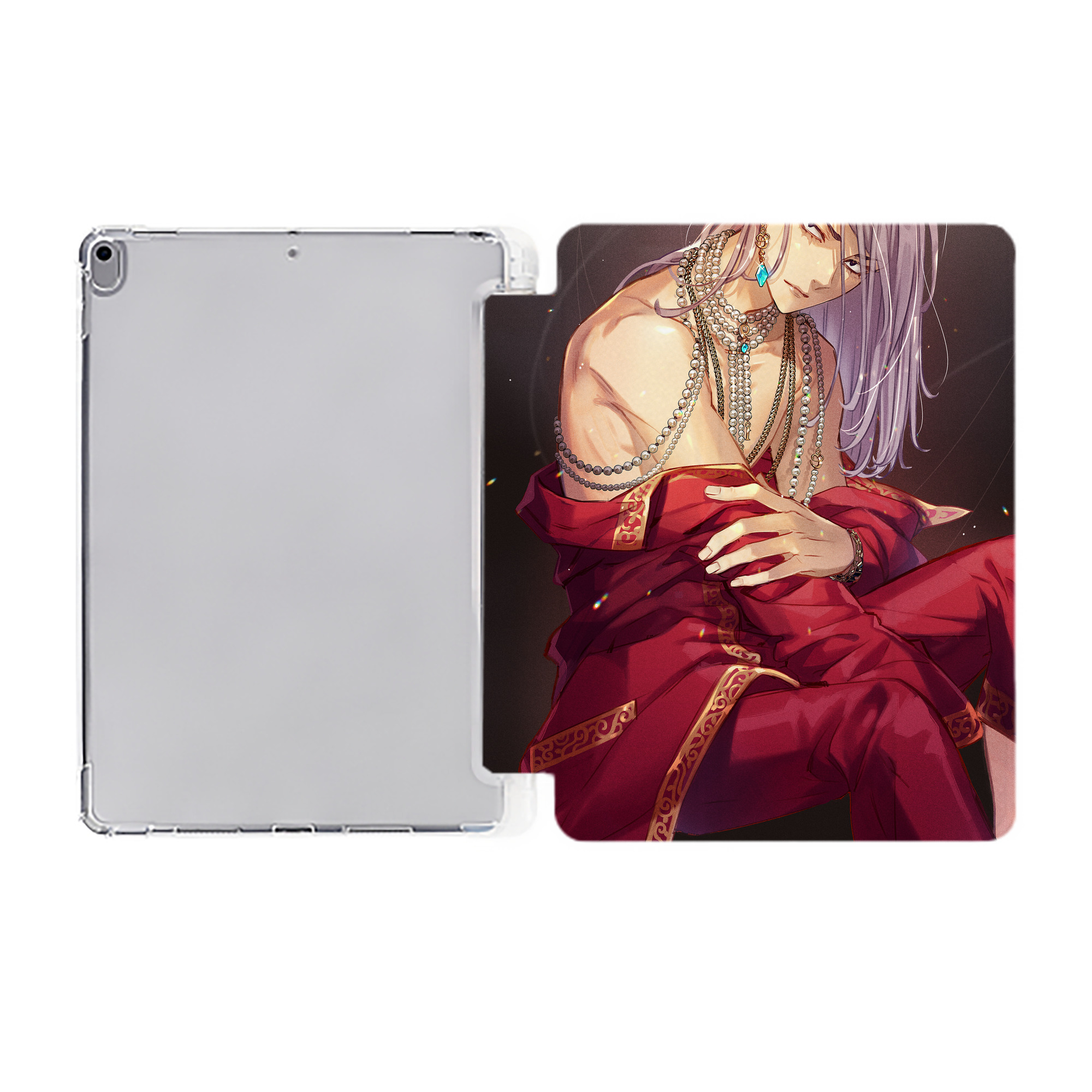 （画像用） 東京リベンジャーズ Tokyo Revengers IPad ケース ペン収納付き 三つ折りスタンド PUレザー×シリコン 対応機種9.5/10.5/10.9インチ